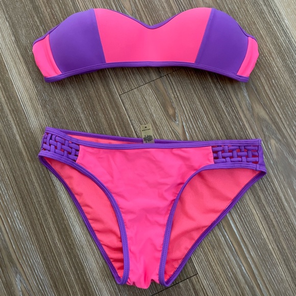 Purple & Pink Bikini - Picture 2 of 8